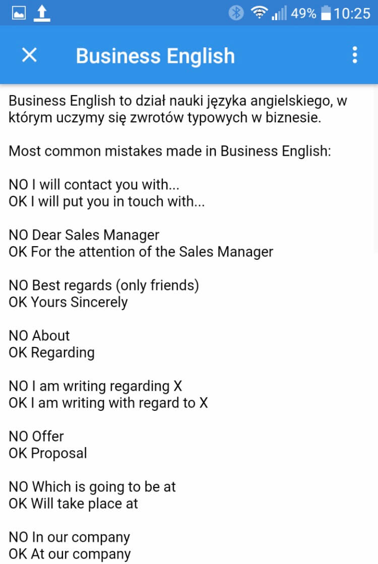 TOP 5 Ranking najlepsza aplikacja do nauki angielskiego za darmo